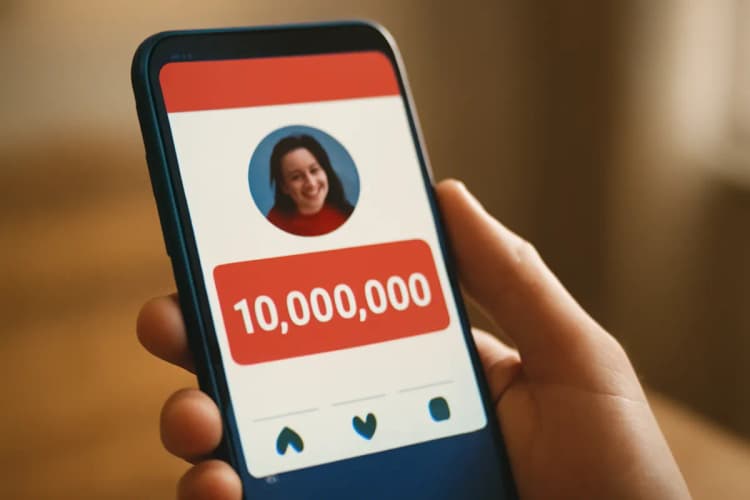 número elevado de seguidores em rede social, prova social marketing digital
